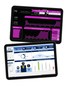 Dashboards disponíveis na plataforma